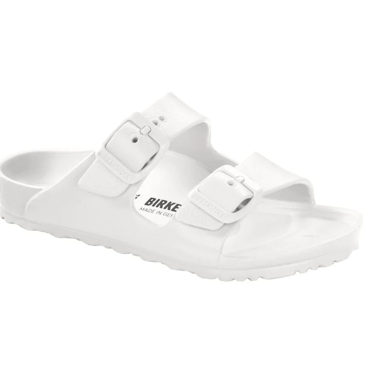 birkenstocks, kids birkenstocks, white birkenstocks, narrow foot, arizona eva kids narrow