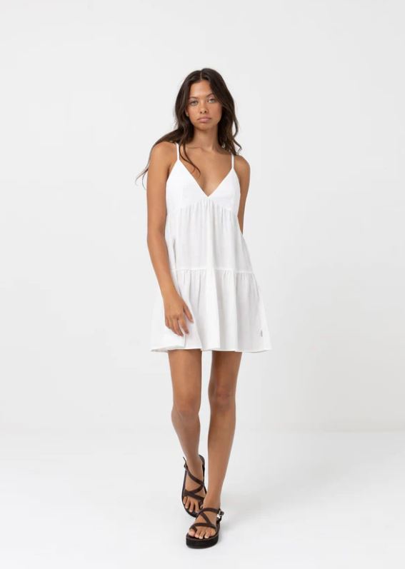 CLASSIC TIERED MINI DRESS