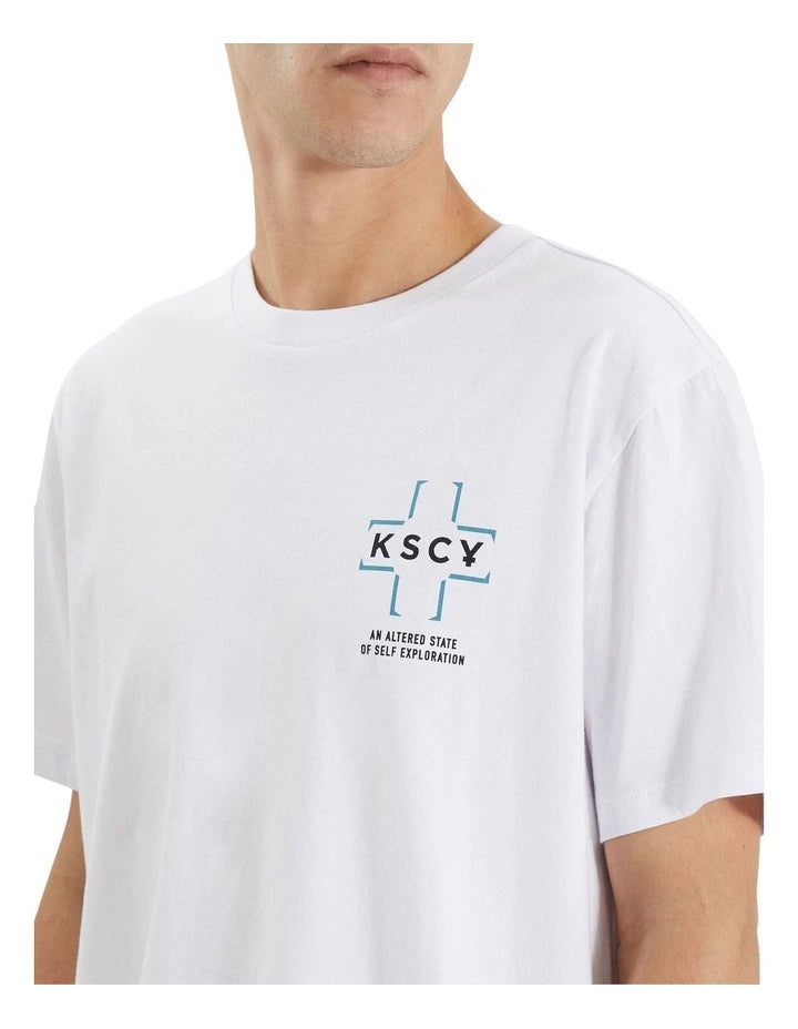 GANDY TEE OPTICAL WHITE, KSCY