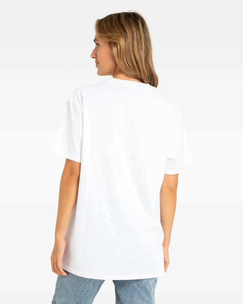 home coming tee, white, hurley