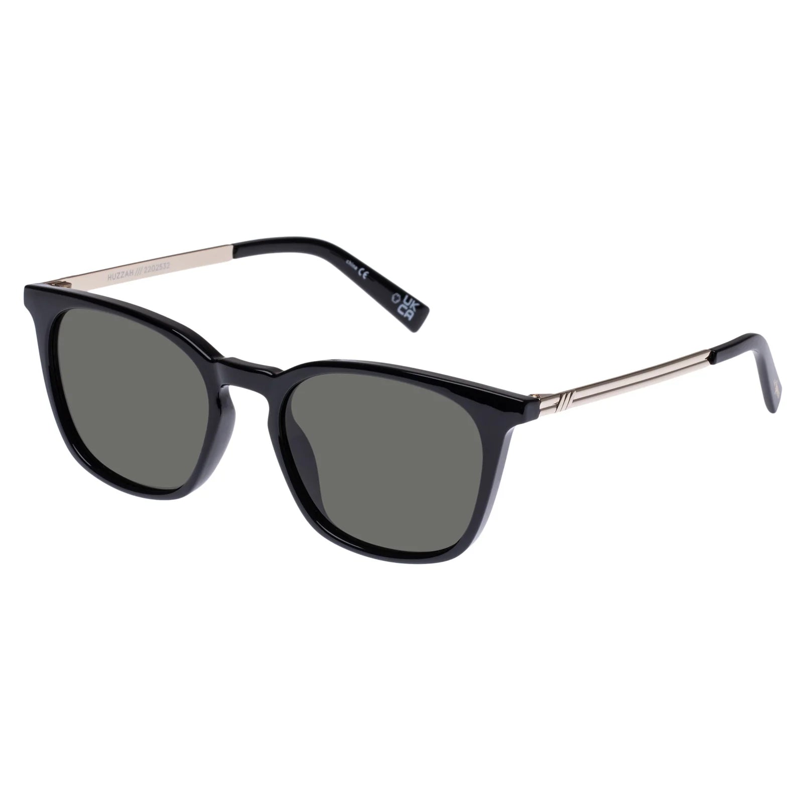 HUZZAH, BLACK, LE SPECS, SUNGLASSES, UNISEX SUNGLASSES