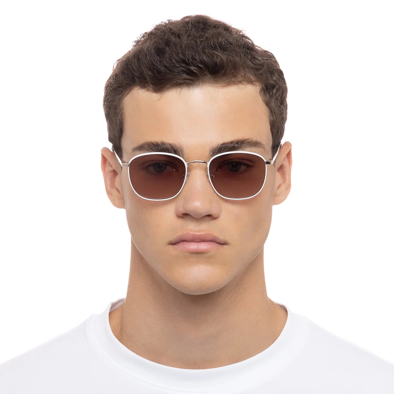 NEPTUNE DEUX, GOLD WHITE, LE SPECS, UNISEX SUNGLASSES