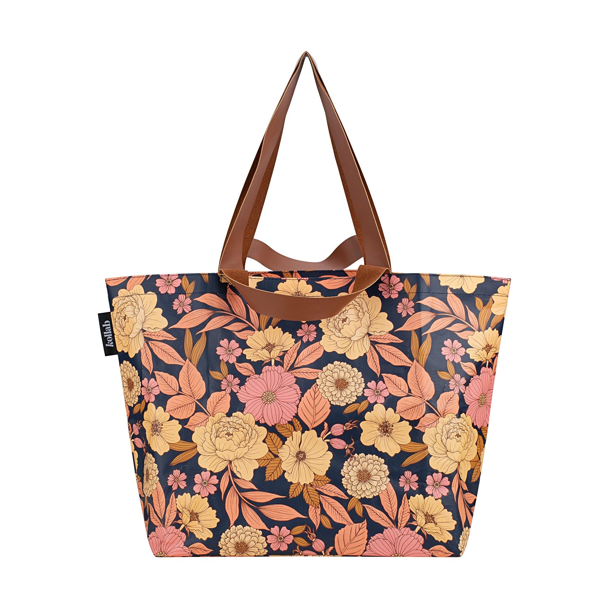 shopper tote, twilight meadow, kollab