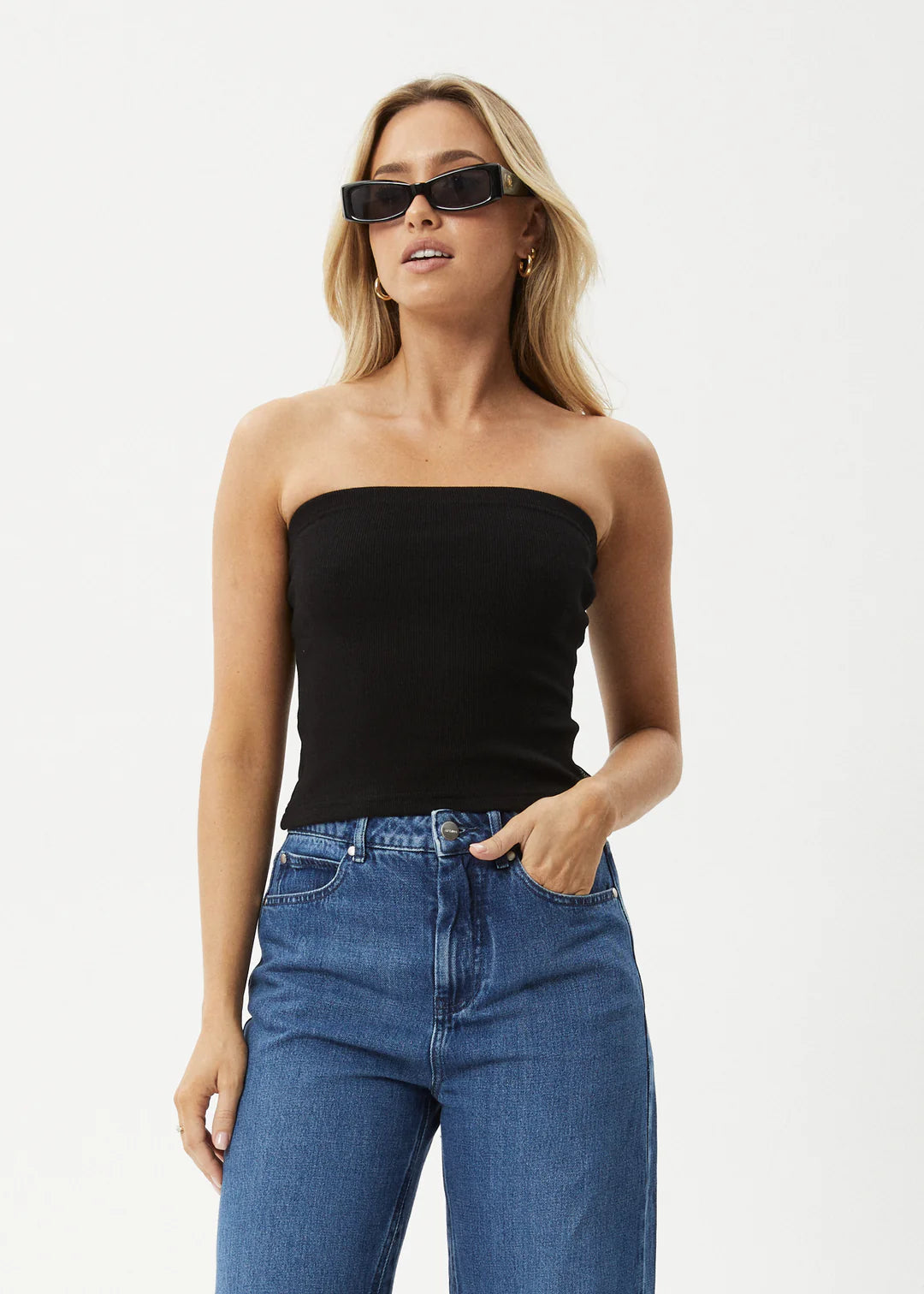 JAMIE RIB TUBE TOP