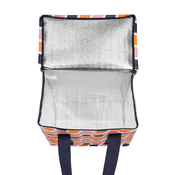 wavy stripe, cooler bag, kollab