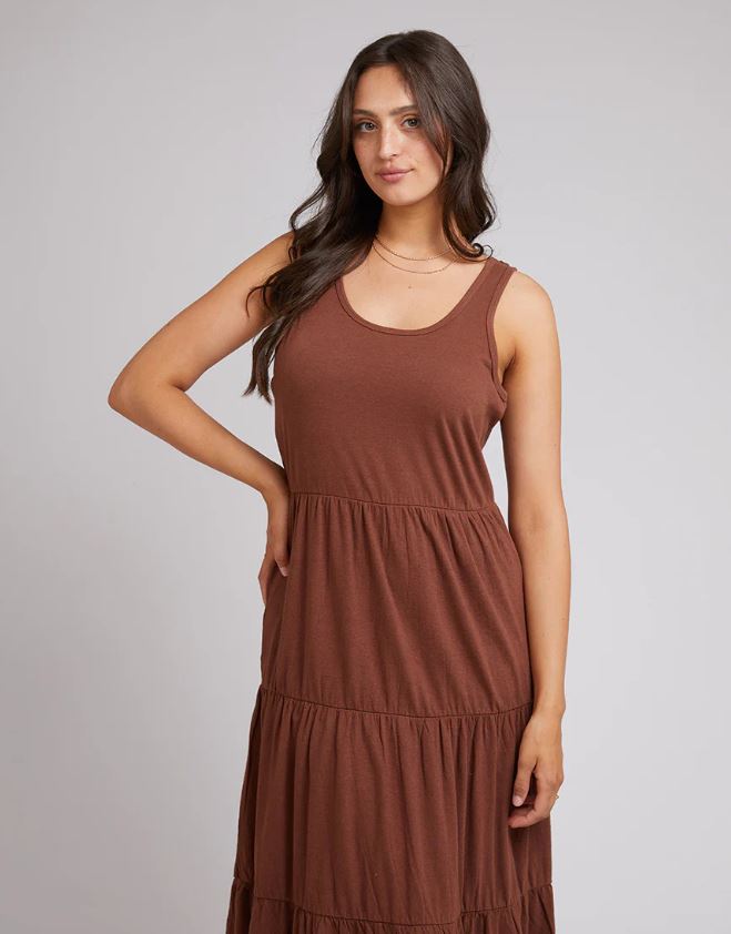 AAE LINEN MIDI DRESS