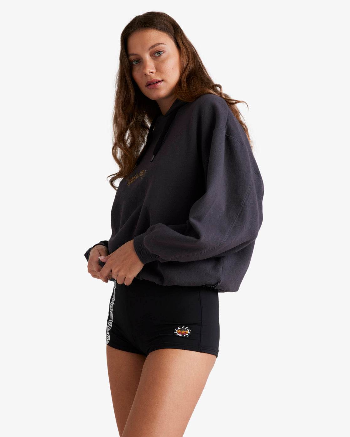 otis arch sun kendall hoodie, billabong, womens hoodies, otis carey