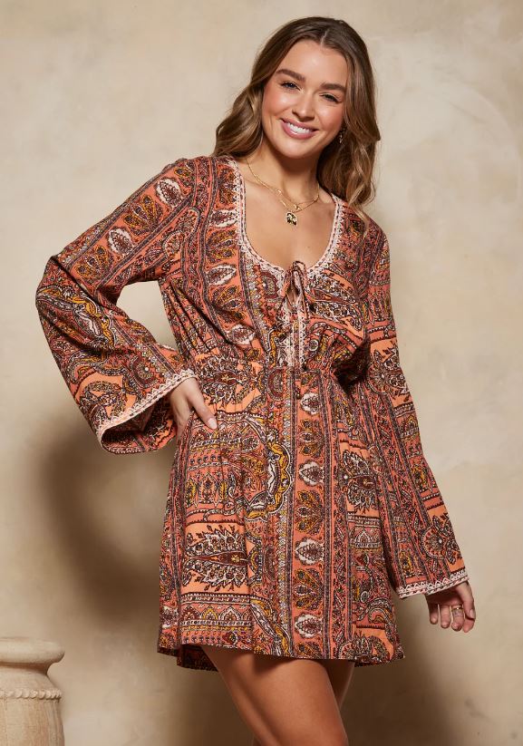 PASHMINA ELETTRA MINI DRESS