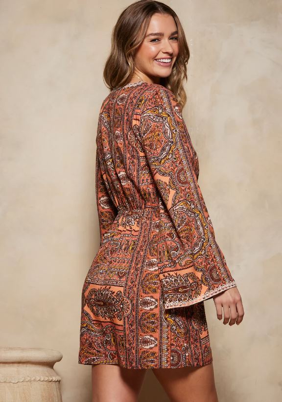 PASHMINA ELETTRA MINI DRESS