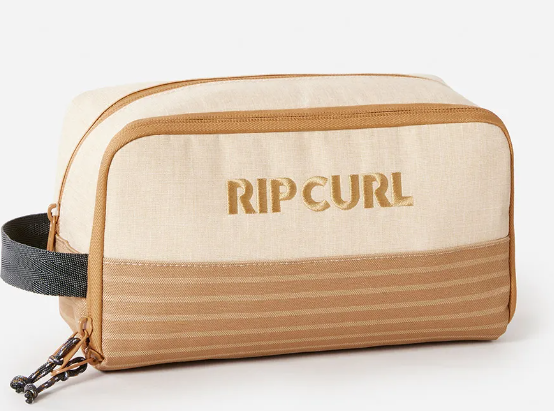 ight brown, ripcurl, toiltetry bag, sustainable, surf accessories