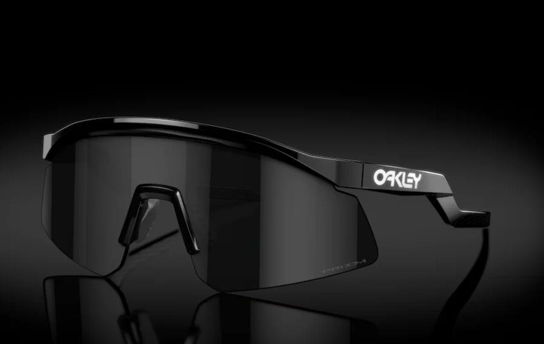 HYDRA BLACK INK PRIZM BLACK POLARISED OAKLEY SUNNIES RAZOR BLADE BIO DEGRADABLE MENS SUNNIES SUNGLASSES TINTED BLACK LENSE OPTICALLY CORRECT